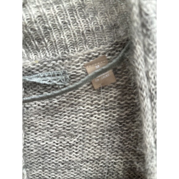 Anthropologie Angel Of The North Designer Wool Blend Soho Academia OpenSweater M - Picture 6 of 6